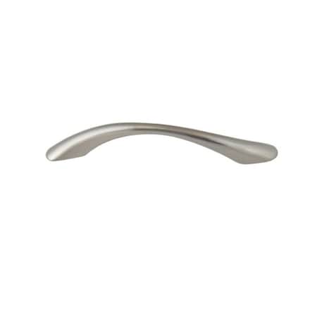 Crown 5" Wave Cabinet Pull with 3-3/4" Center to Center Satin Nickel Finish CHP8731SN